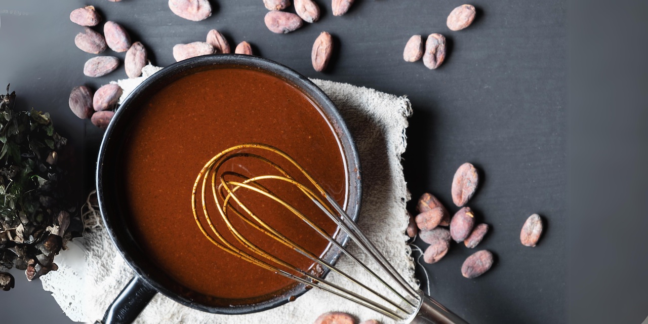 溶かしたローチョコレート カカオ 48度以下